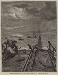 The Tay Bridge Disaster, View of the Broken Bridge from the North End